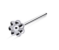 Flower Shaped Straight Nose Stud NSKA-812 